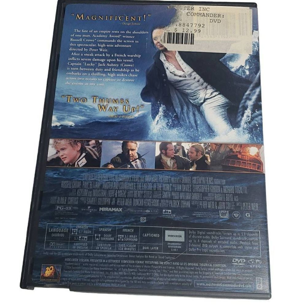 Master and Commander DVD - Picture 2 of 6